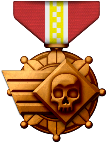 Unrelenting Volley Medal